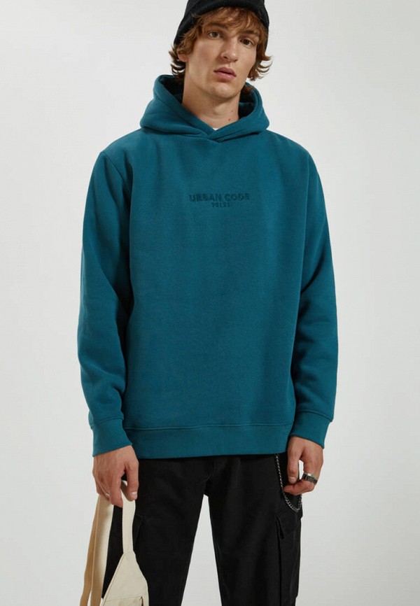 

Худи Pull&Bear, Синий, Join Life