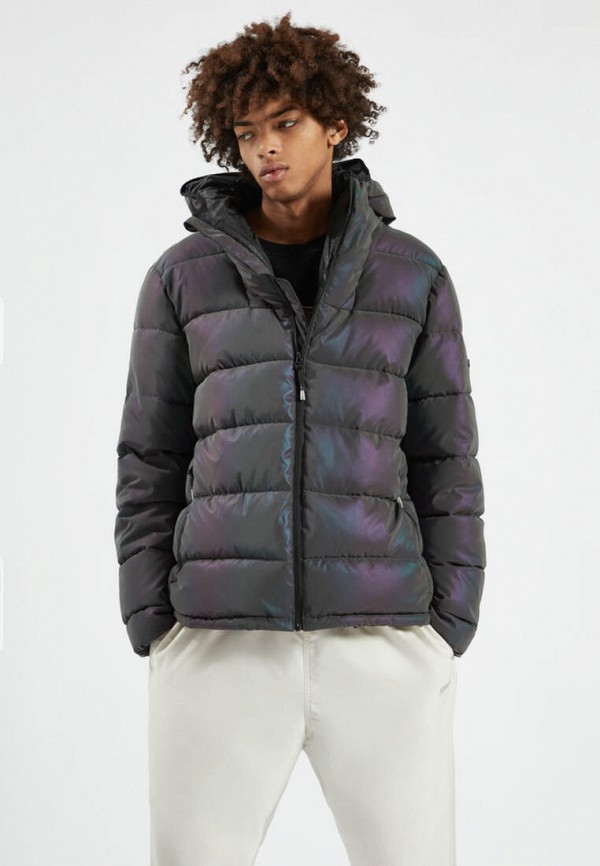 

Куртка утепленная Pull&Bear, Серый