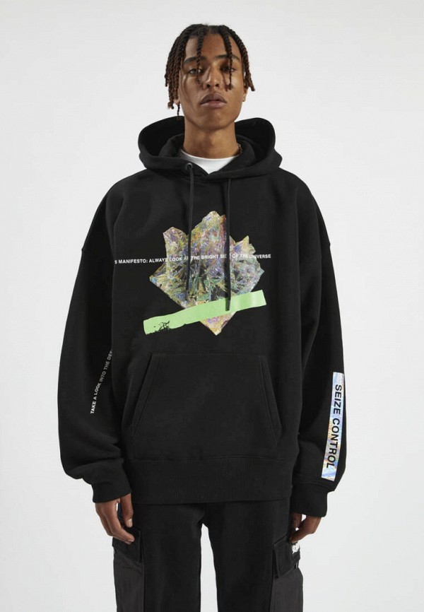 

Худи Pull&Bear, Черный