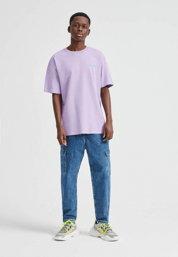 

Футболка Pull&Bear, Фиолетовый