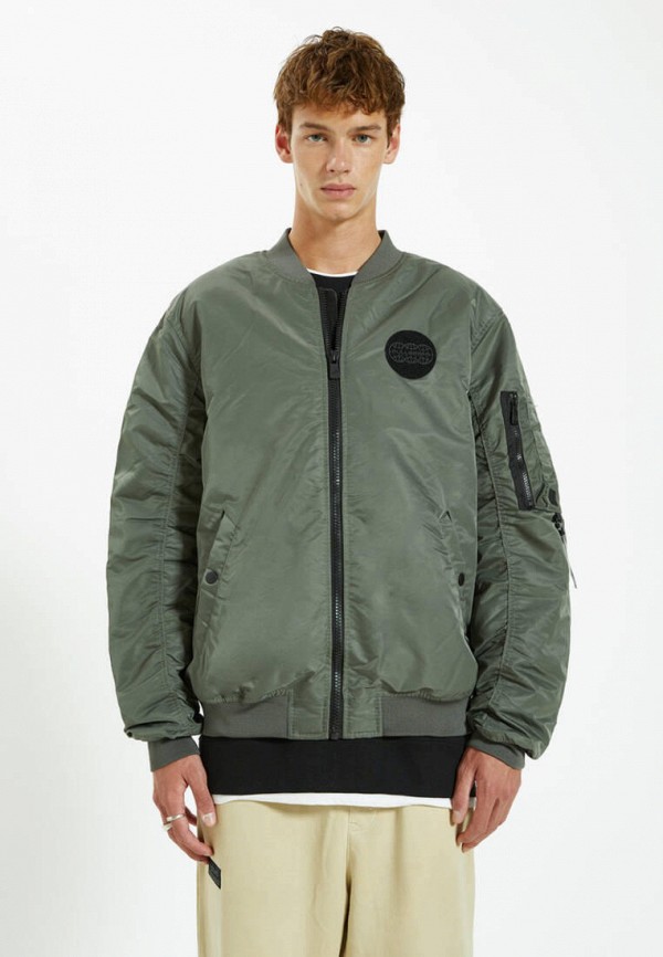 

Куртка утепленная Pull&Bear, Хаки, Join life