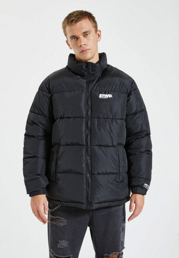 

Куртка утепленная Pull&Bear, Черный