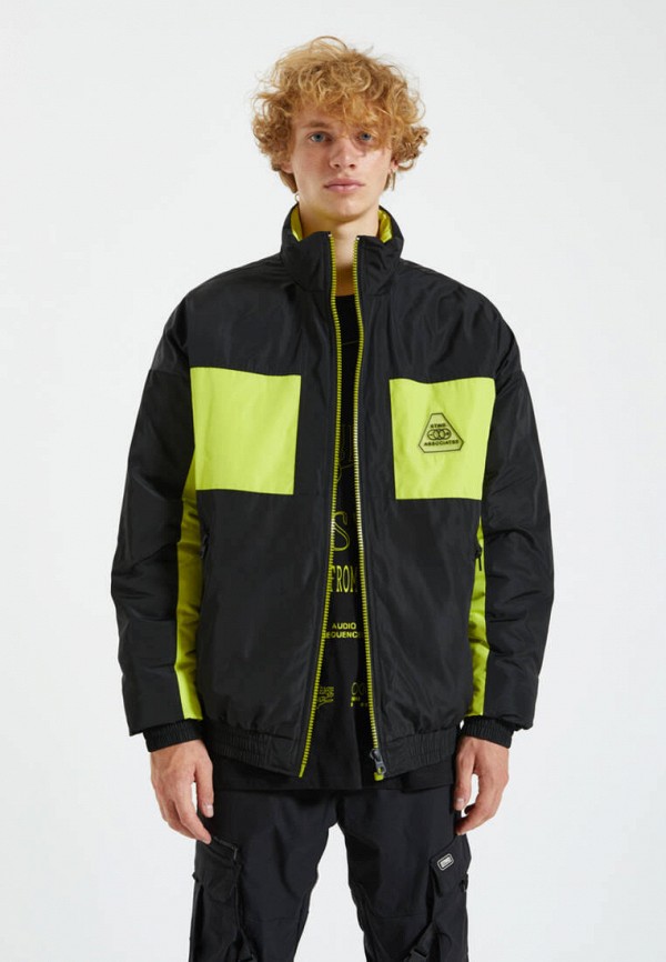 

Куртка утепленная Pull&Bear, Черный