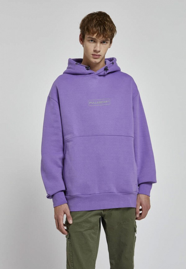 

Худи Pull&Bear, Фиолетовый, Join Life