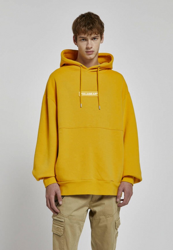 

Худи Pull&Bear, Желтый, Join Life