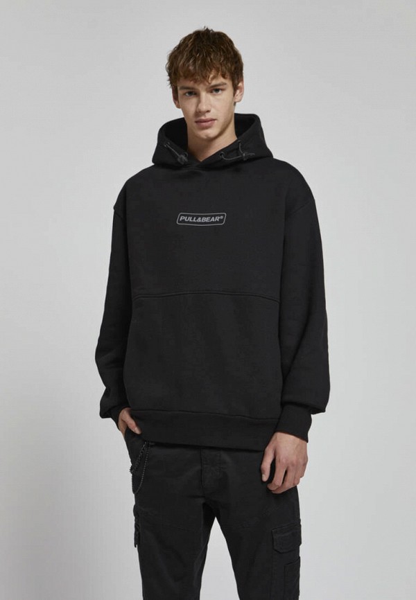 

Худи Pull&Bear, Черный, Join Life