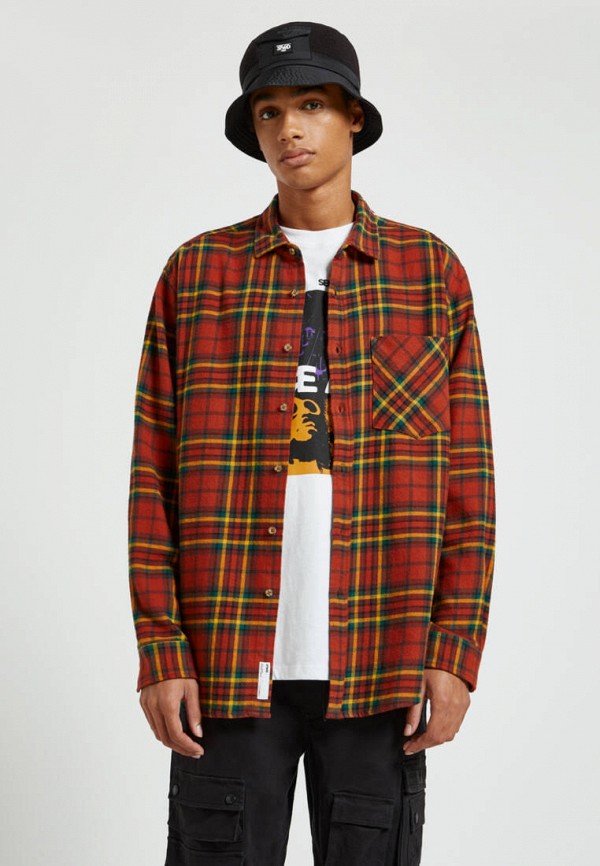 

Рубашка Pull&Bear, Красный