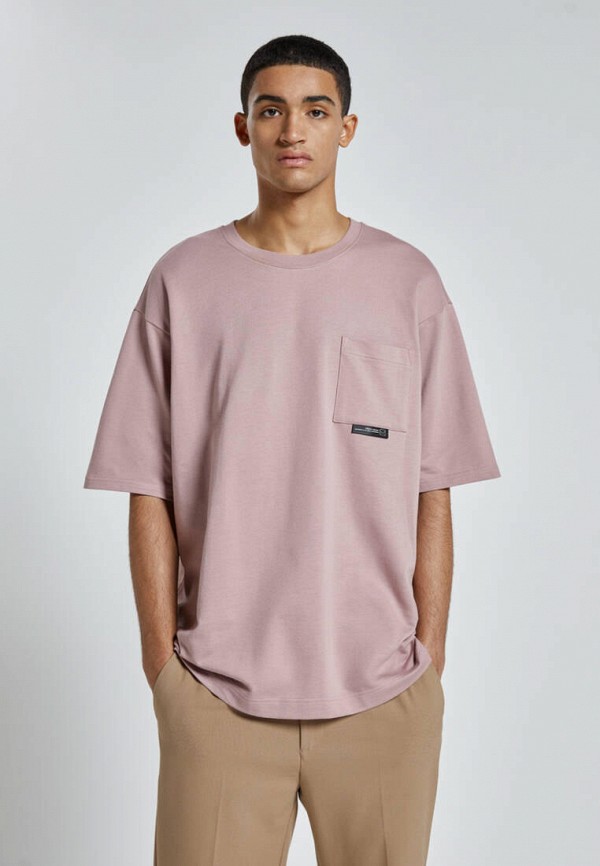 

Футболка Pull&Bear, Розовый, Join Life
