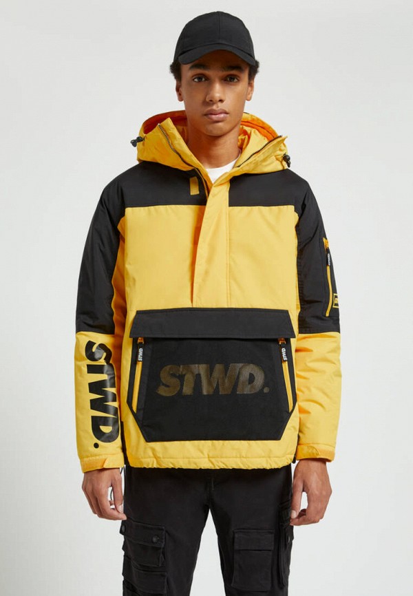 

Куртка утепленная Pull&Bear, Желтый