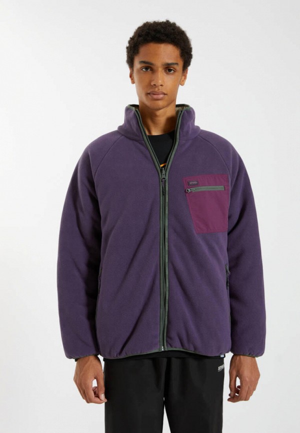

Куртка утепленная Pull&Bear, Фиолетовый