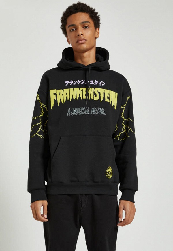 

Худи Pull&Bear, Черный, UNIVERSAL STUDIOS