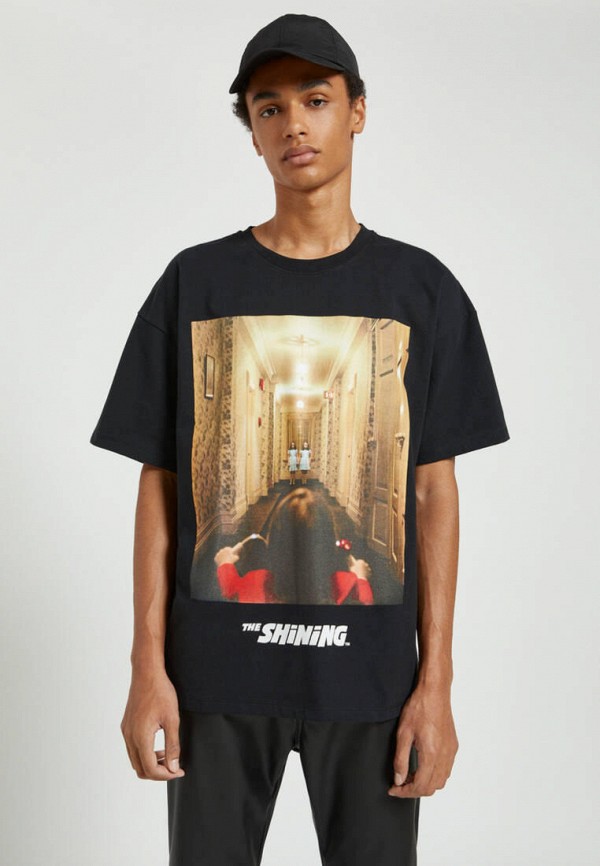 

Футболка Pull&Bear, Черный, WARNER