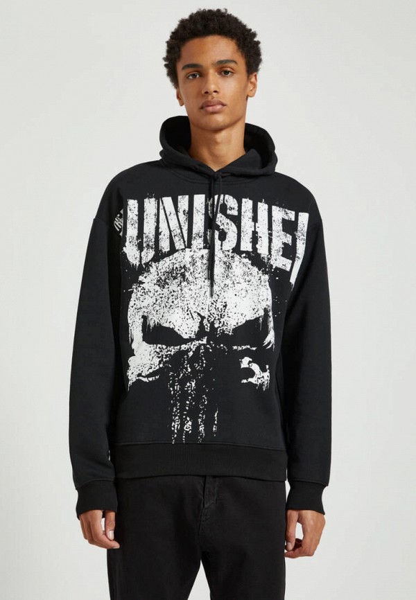 

Худи Pull&Bear, Черный, MARVEL