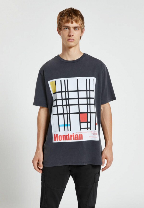 

Футболка Pull&Bear, Серый, UNIVERSAL, Join Life