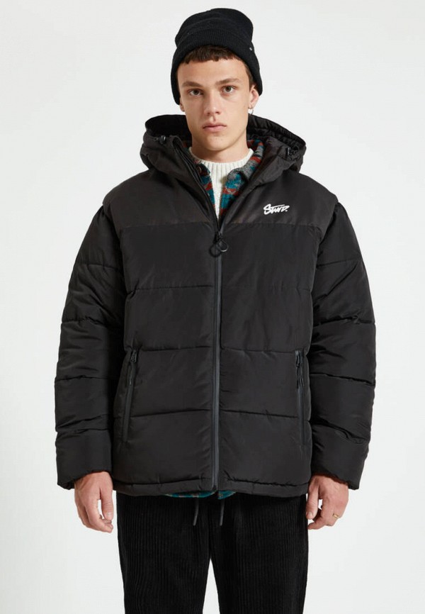 

Куртка утепленная Pull&Bear, Черный