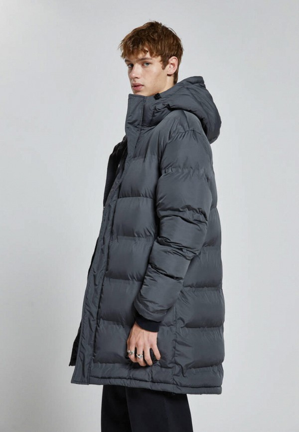 

Куртка утепленная Pull&Bear, Серый