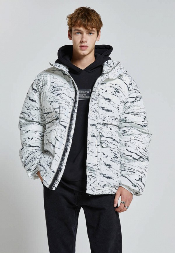 

Куртка утепленная Pull&Bear, Белый