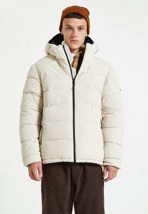 

Куртка утепленная Pull&Bear, Бежевый