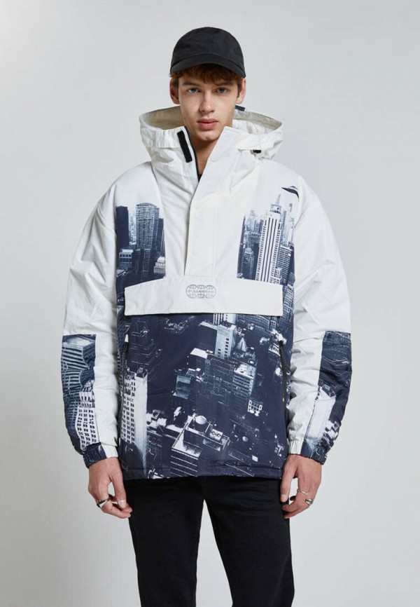 

Куртка утепленная Pull&Bear, Синий