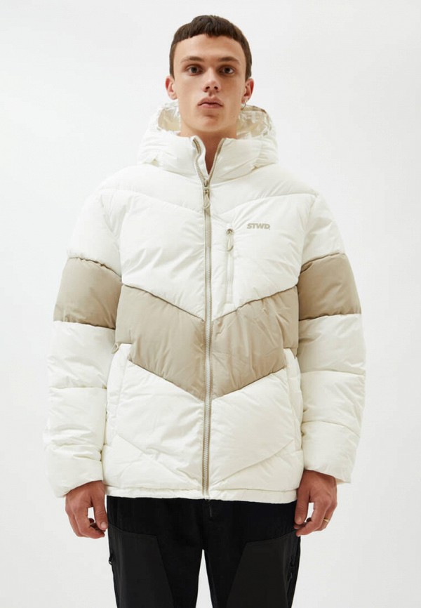 

Куртка утепленная Pull&Bear, Белый