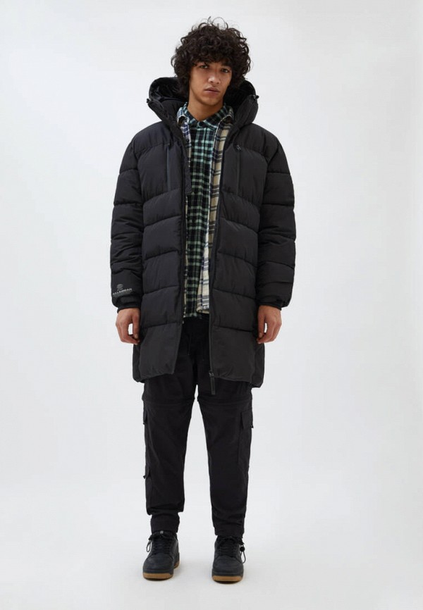 

Куртка утепленная Pull&Bear, Черный