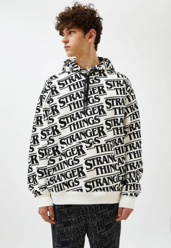

Худи Pull&Bear, Белый, Join Life