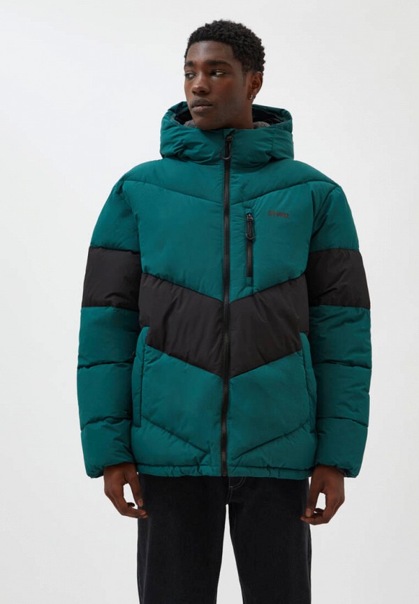 

Куртка утепленная Pull&Bear, Зеленый