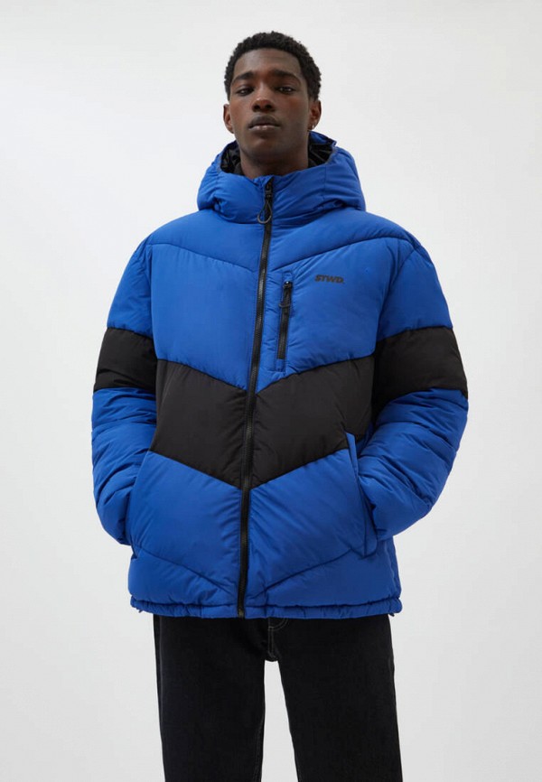 

Куртка утепленная Pull&Bear, Синий