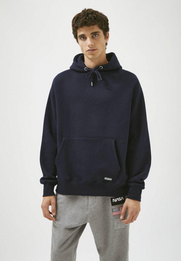 

Худи Pull&Bear, Синий, Join Life
