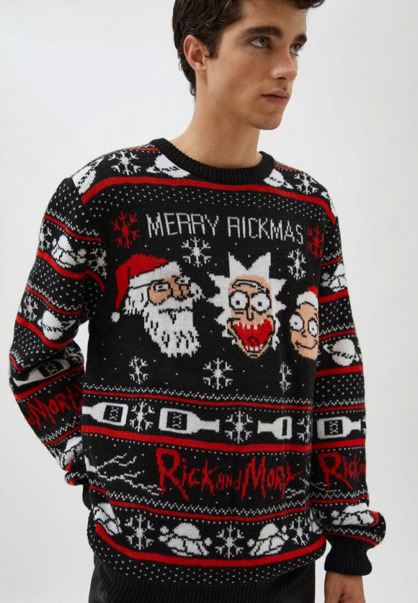 

Джемпер Pull&Bear, Черный, RICK & MORTY