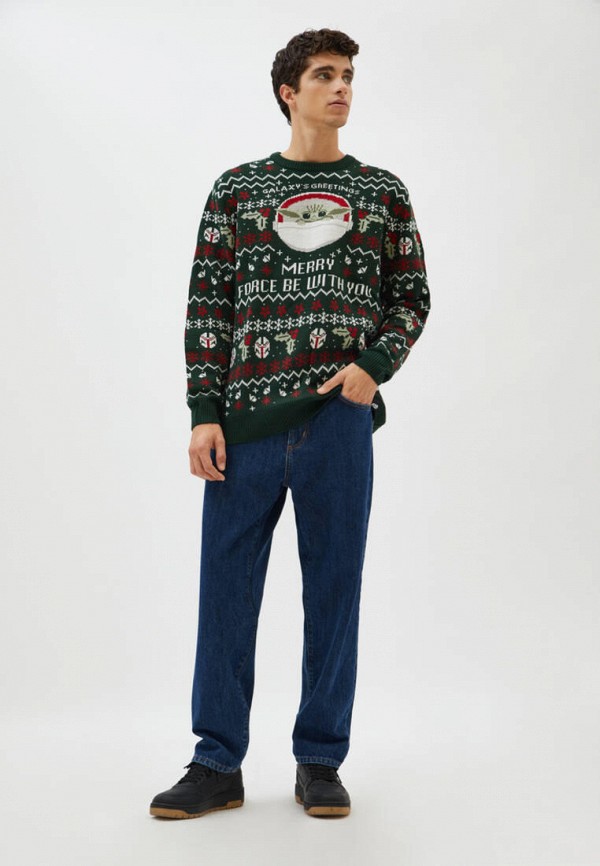 

Джемпер Pull&Bear, Зеленый, STAR WARS
