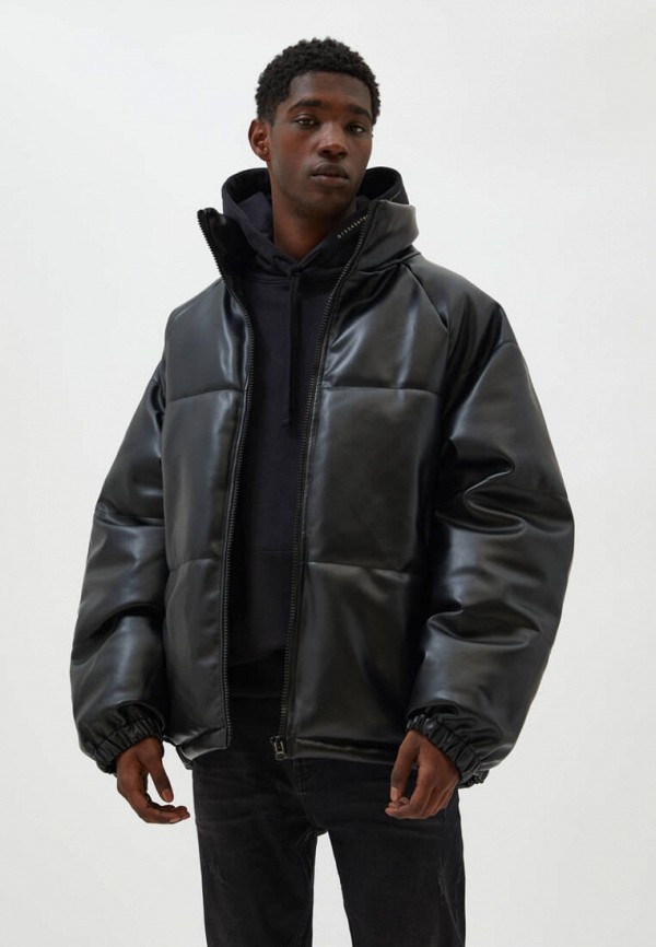 

Куртка кожаная Pull&Bear, Черный