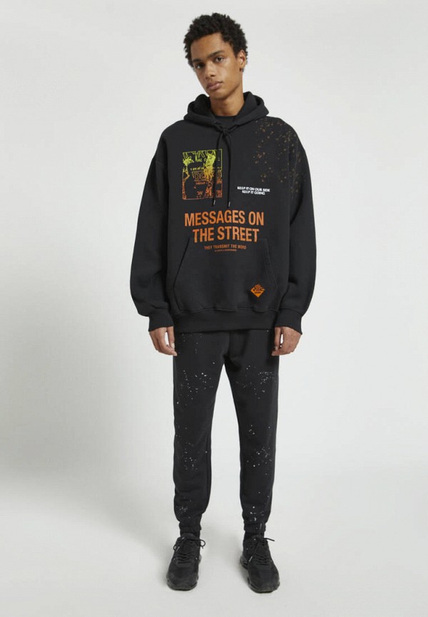 

Брюки спортивные Pull&Bear, Черный