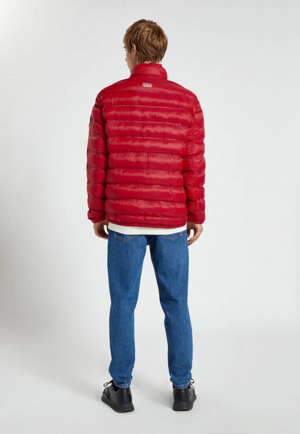 Куртка утепленная Pull&Bear цвет красный  Фото 3