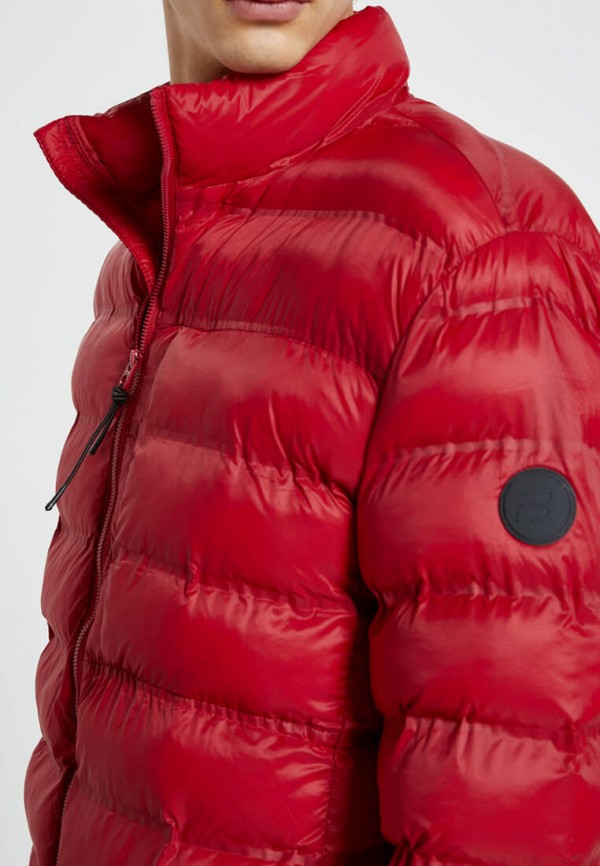 Куртка утепленная Pull&Bear цвет красный  Фото 5