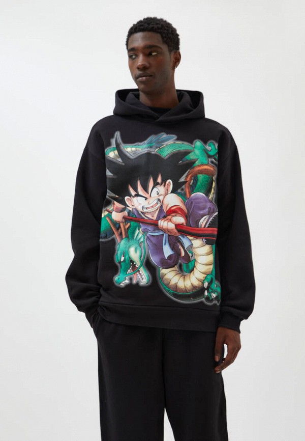 

Худи Pull&Bear, Черный, DRAGON BALL, Join Life