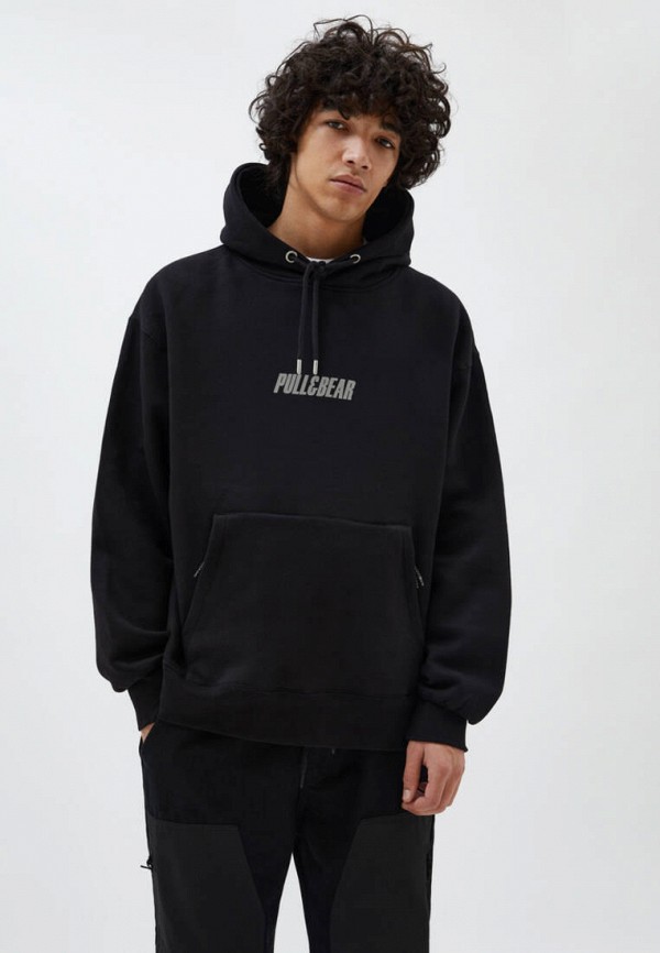 

Худи Pull&Bear, Черный, Join Life