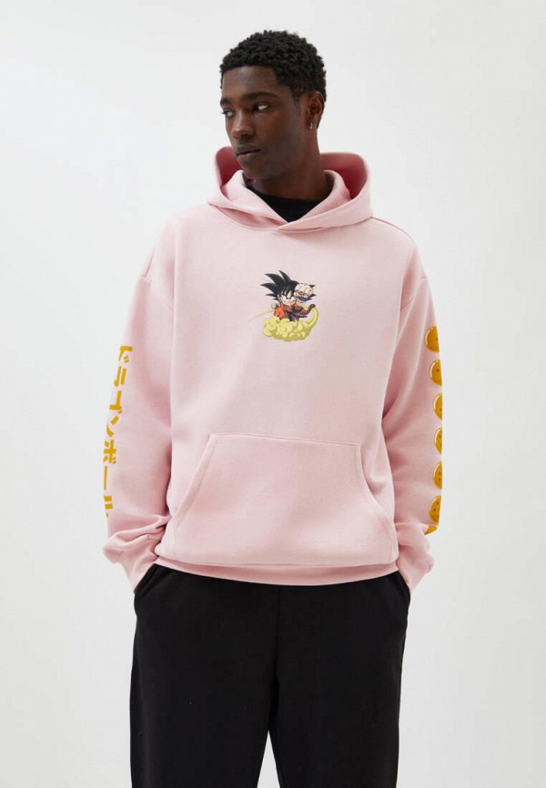 

Худи Pull&Bear, Розовый, DRAGON BALL, Join Life