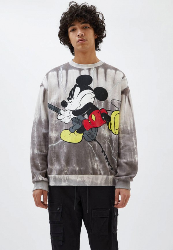 

Свитшот Pull&Bear, Серый, DISNEY