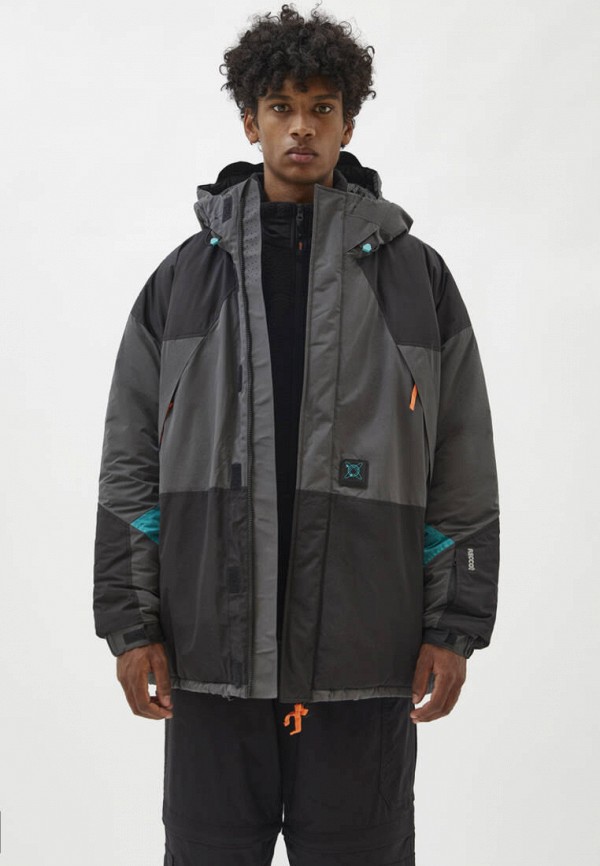 

Куртка утепленная Pull&Bear, Серый, Join Life