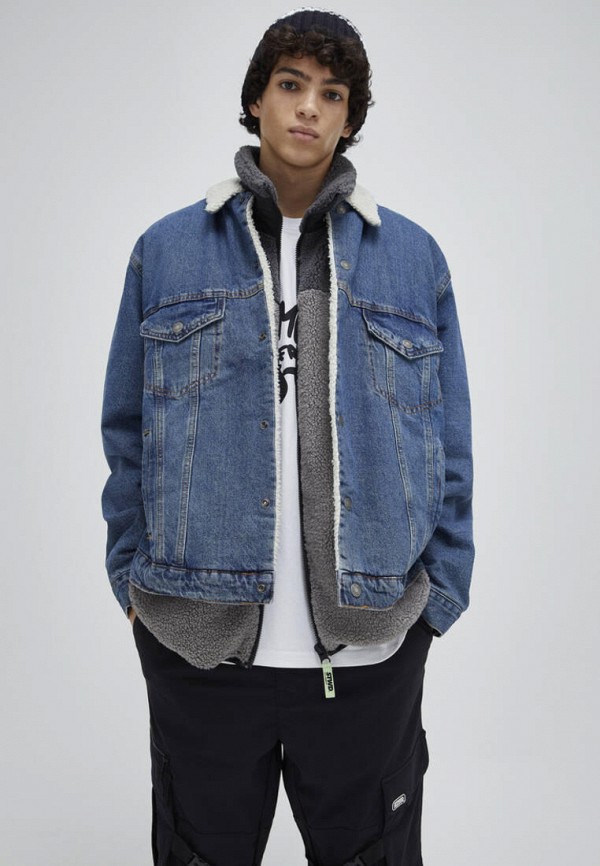 

Куртка джинсовая Pull&Bear, Синий