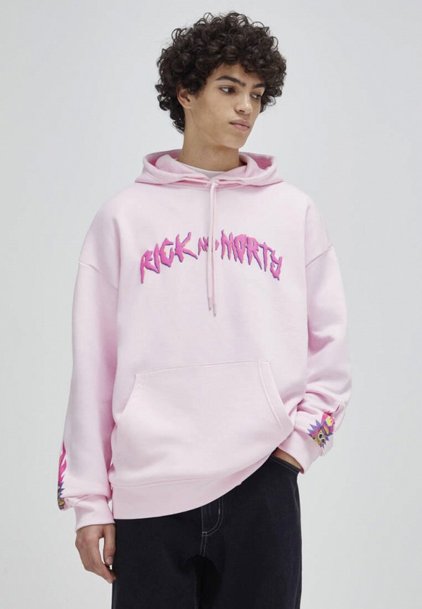 

Худи Pull&Bear, Розовый, RICK & MORTY