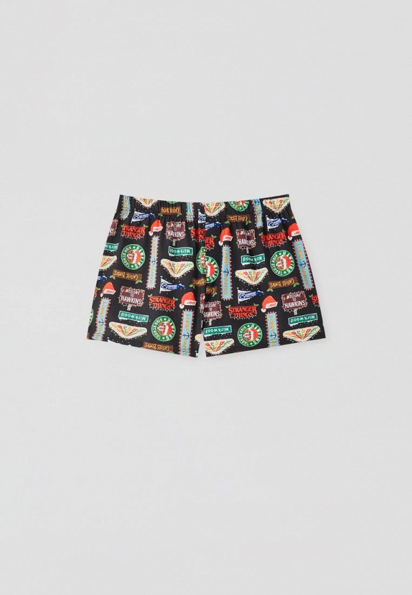 

Трусы Pull&Bear, Черный, STRANGER THINGS 3