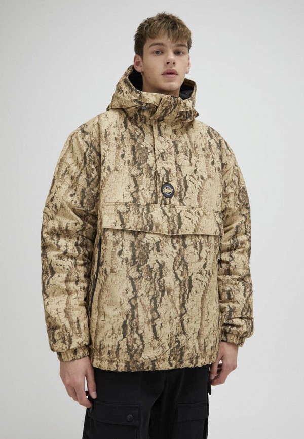 

Куртка утепленная Pull&Bear, Бежевый