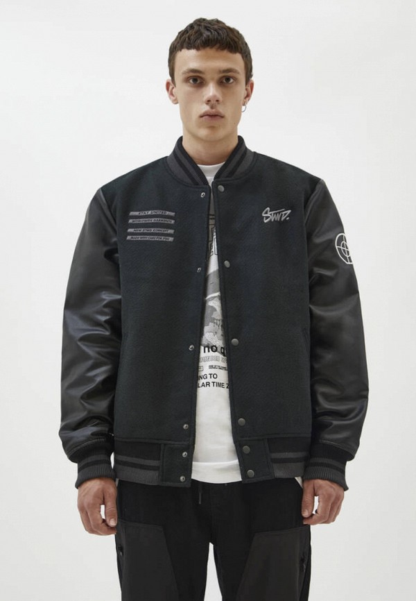 

Куртка утепленная Pull&Bear, Черный