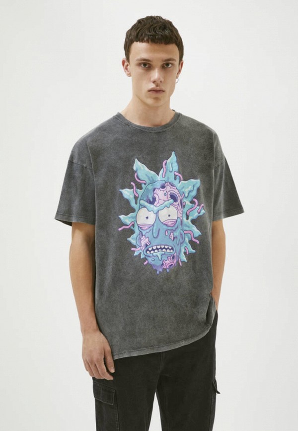 

Футболка Pull&Bear, Серый