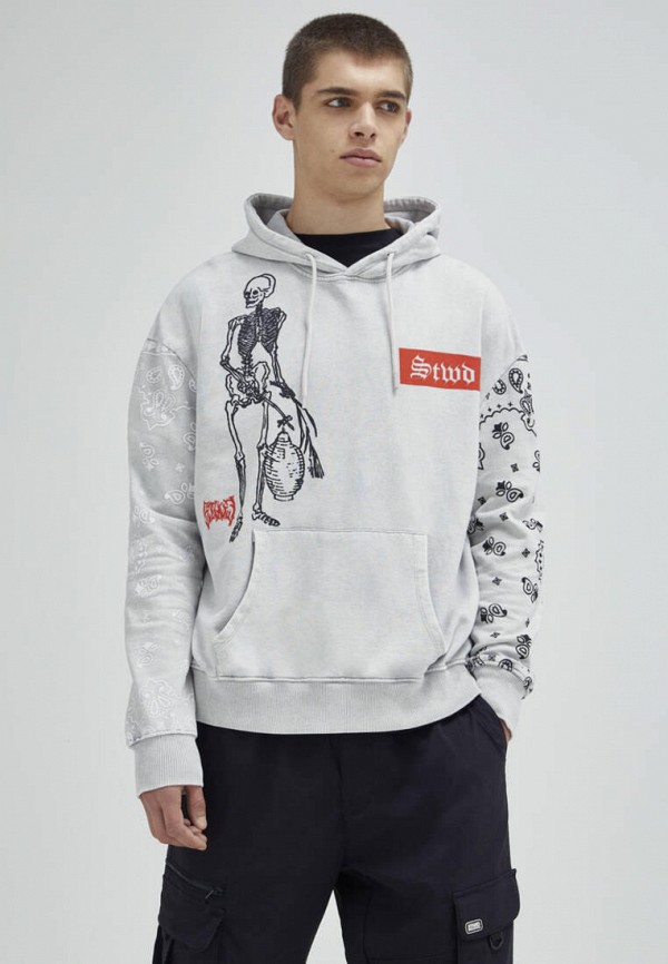 

Худи Pull&Bear, Серый