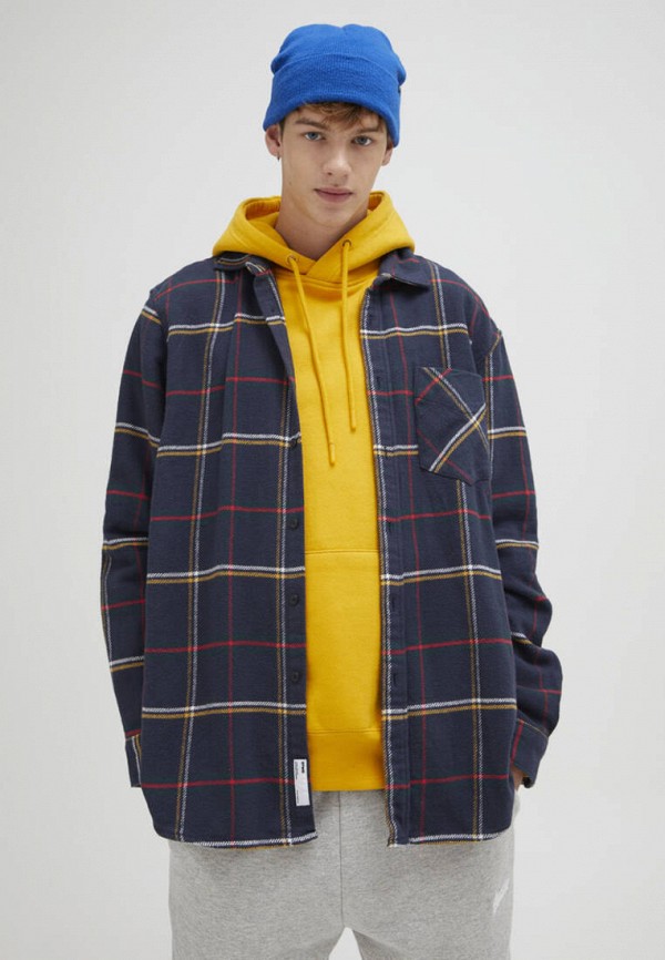 

Рубашка Pull&Bear, Синий