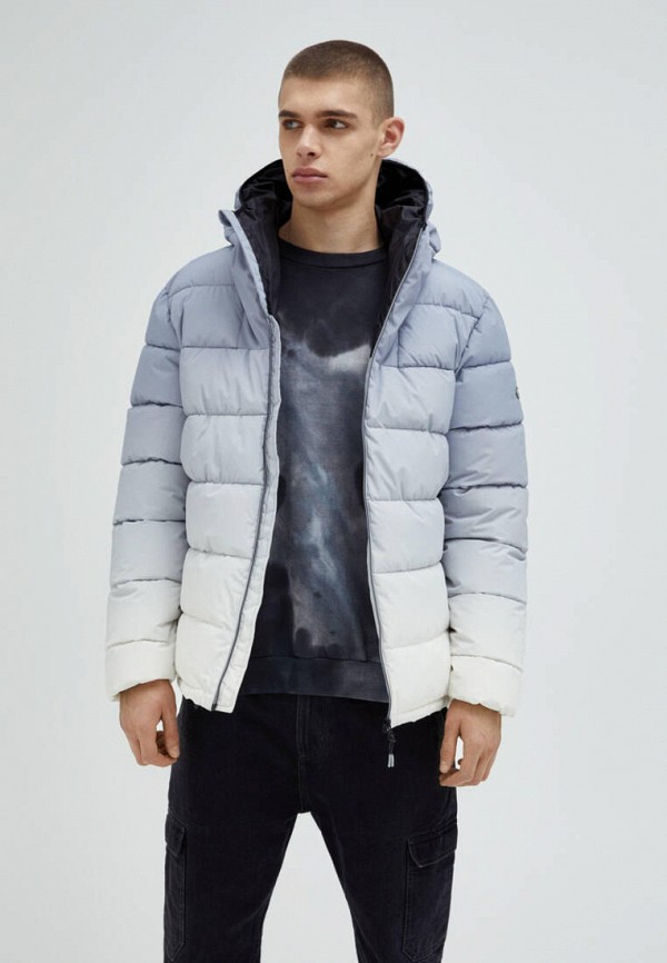

Куртка утепленная Pull&Bear, Серый