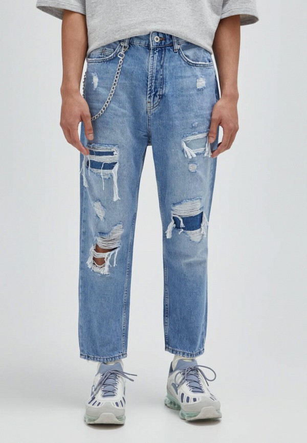 

Джинсы Pull&Bear, Голубой, Join life